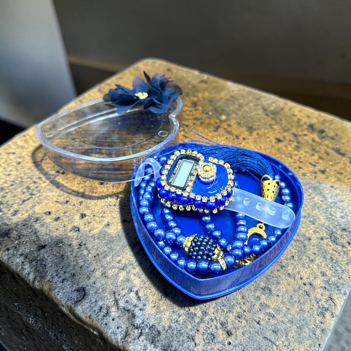 Dhikra - Tasbih & Dhikr-Zähler in edler Herzbox